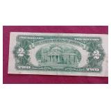 1953 Red Seal $2 Note