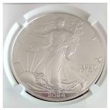 1924 American Silver Eagle - NGC MS69
