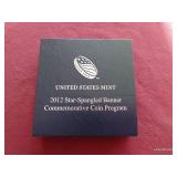 2012 Star Spangled Banner Commemorative Silver Dollar
