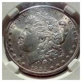 1884-CC Morgan Dollar - PGA MS65