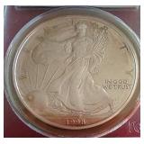 1998 American Silver Eagle - PCGS PR69DCAM