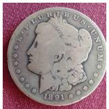1891-O Morgan Dollar