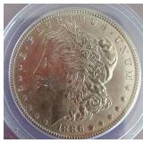 1886 Morgan Dollar - ANACS MS62