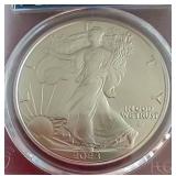 2023 American Silver Eagle - PCGS Gem BU *Signed by Steve Forbes*