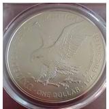 2023 American Silver Eagle - PCGS Gem BU *Signed by Steve Forbes*