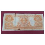 *RARE* 1922 Gold Certificate $20 Note