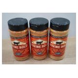 *3* Plowboys BBQ Bovine Bold Rub - 14oz