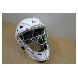 Jadekylin Baseball Catchers Helmet - 7"-7.5", Matte White