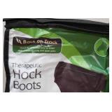 Back on Track Therapeutic Hock Boots with Hole - Medium