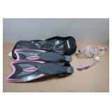 Cressi Adult Rondine Palau Fin Snorkel Set - Fin Size S/M