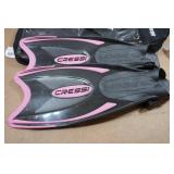 Cressi Adult Rondine Palau Fin Snorkel Set - Fin Size S/M