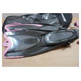 Cressi Adult Rondine Palau Fin Snorkel Set - Fin Size S/M