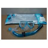 Cressi Blulove Adult Snorkel Combo