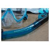 Cressi Blulove Adult Snorkel Combo