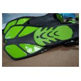 Cressi Blulove Adult Snorkel Set - Fin Size ML/XL