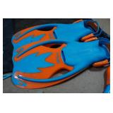 Cressi Blulove Kids Snorkel and Fins - L/XL