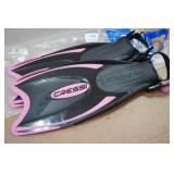 Cressi Adult Rondine Palau Fin Snorkel Set - Fin Size XS/S