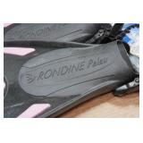 Cressi Adult Rondine Palau Fin Snorkel Set - Fin Size XS/S
