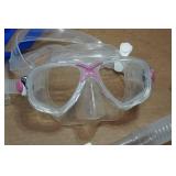 Cressi Adult Rondine Palau Fin Snorkel Set - Fin Size XS/S