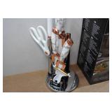 Evdtverh Non-Stick Coated 8-Piece Knife Set