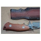 Custom Colorado 11" Demascus Style Blade Knife