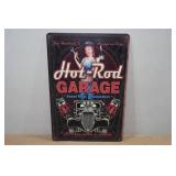Novelty Metal Sign - Hot-Rod Garage