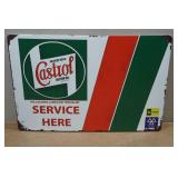 Novelty Metal Sign - Castrol Motor Oil