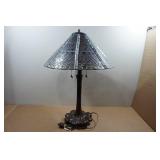Dale Tiffany Leaded Glass Lamp