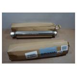 *2* 2.5" Inlet/Outlet Stainless Steel Exhaust Muffler