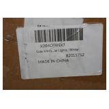 2015-2021 Mercedes Benz White Side Mirror