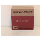 NEW LUCKY DOG INDULGE 8 DOG BOWL 64OZ / 8 CUPS