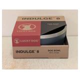 NEW LUCKY DOG INDULGE 8 DOG BOWL 64OZ / 8 CUPS