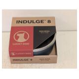 NEW LUCKY DOG INDULGE 8 DOG BOWL 64OZ / 8 CUPS