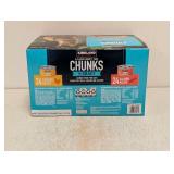 KIRKLAND SIGNATURE 2-FLAVOR VARIETY PACK CHUNKS IN GRAVY 46PK.