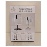 NEW GLOTECH ADJUSTABLE LED MIRROR