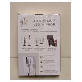 NEW GLOTECH ADJUSTABLE LED MIRROR