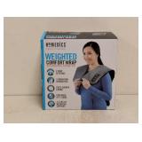 NEW HOMEDICS WEIGHTED COMFORT WRAP WITH VIBRATION AND SOOTHING HEAT