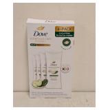 NEW DOVE ADVANCED CARE DEODORANT 4PK.