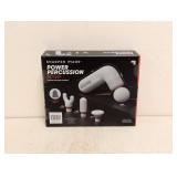 NEW SHARPER IMAGE POWER PERCUSSION EDGE + MASSAGER