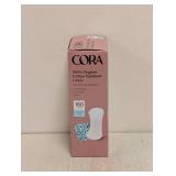 CORA ORGANIC COTTON TOPSHEET LINERS 158CT.
