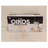 NEW OIKOS PROTEIN SHAKE VANILLA 18PK