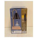 NEW MIKASA HOME ACCENTS ADJUSTABLE HEIGHT CANDLE WARMER (BLACK)