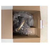 NEW MIKASA HOME ACCENTS ADJUSTABLE HEIGHT CANDLE WARMER (BLACK)