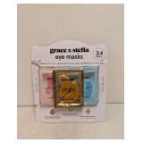 NEW GRACE & STELLA EYE MASKS 24PK