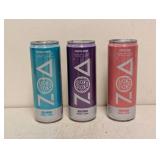 NEW ZOA ENERGY DRINK VARIETY PACK 18CT