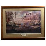 Ken Zylla Framed Print Johnsdale Road 