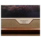 Ken Zylla Framed Print Johnsdale Road "Canadas"