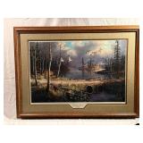 Ken Zylla Framed Print "Sunshine and Showers"