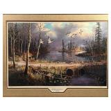 Ken Zylla Framed Print "Sunshine and Showers"
