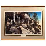Jim Hansel Framed Print "Rocky Outpost"